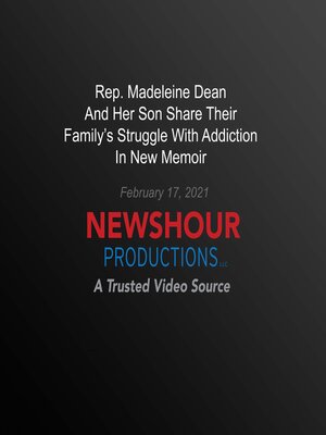 cover image of Rep. Dean and Her Son Share Their Family's Struggle With Addiction In New Memoir